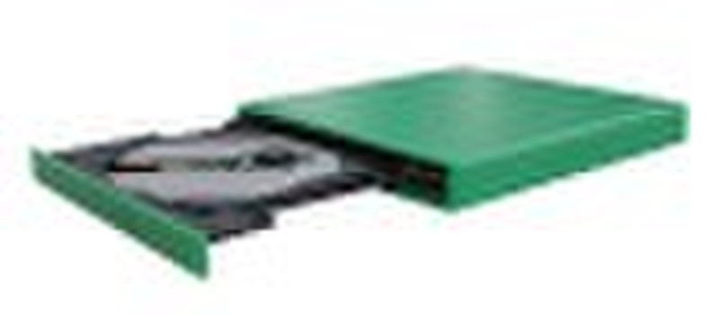 Green USB 2.0 External Slim DVD RW DVDRW Drives Bu