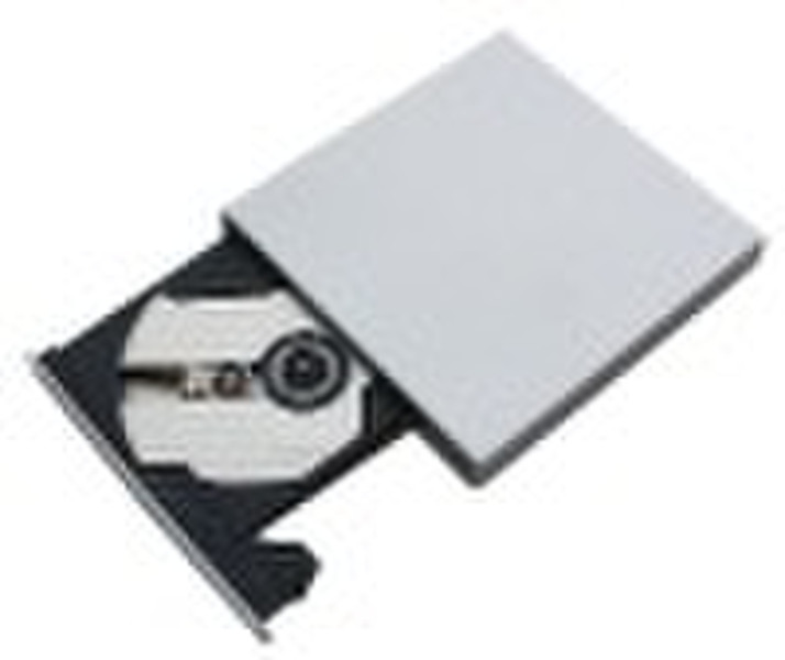 Silver USB 2.0 External Slim DVD RW DVDRW Drives B