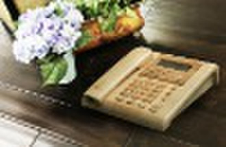 Antique wooden telephone for home deco