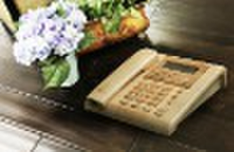 Antique wooden telephone for home deco