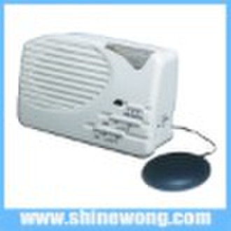 Telephone signaler with bed shaker