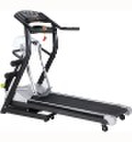 Foldable home treadmill with electric incline