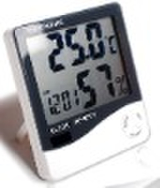 Digital Hygrometer Thermometer Clock