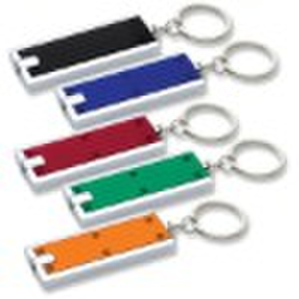 rectangle LED light with keychain