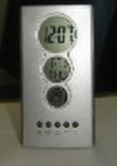 Desktop LCD calendar  clock