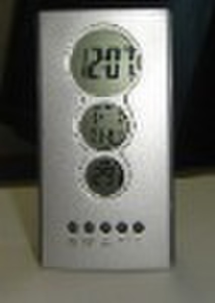 Desktop LCD calendar  clock