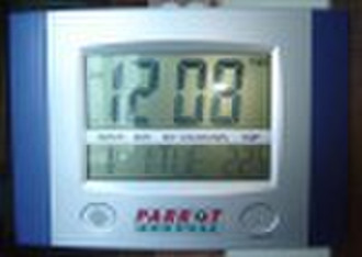 Large LCD wall/desktop calendar  clock