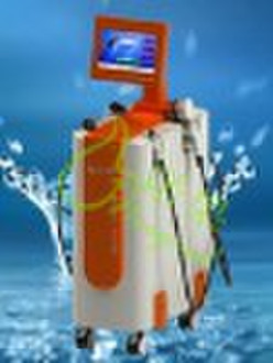 Vertical RF device suit to beauty salon