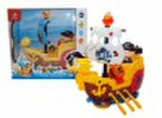 the electric pirate ship cartoon toy