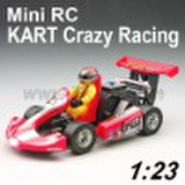 1:23 Масштаб Мини RC KART Сумасшедшие гонки игрушки автомобилей С