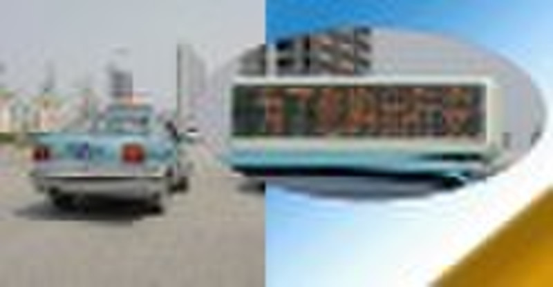 led display for taxi