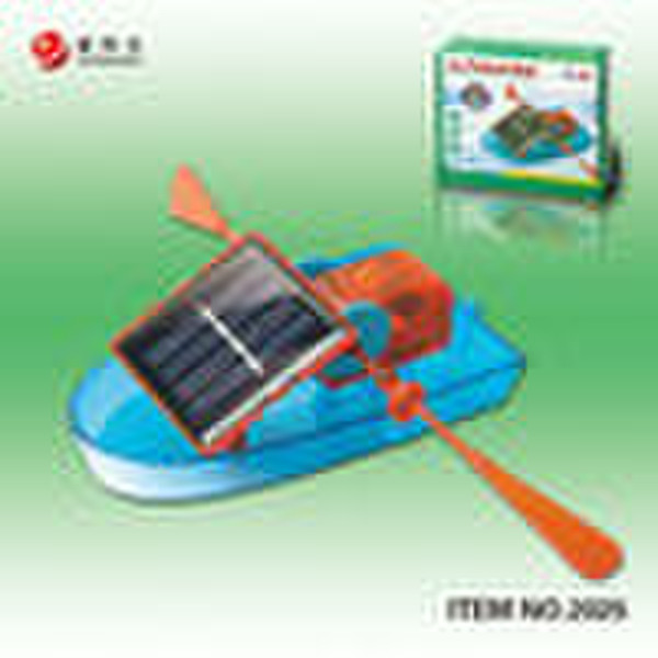 self-assembling toys Solar Boat toys