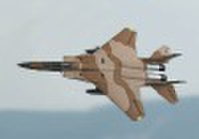 Самолет RC модели F15 пустыне Камо