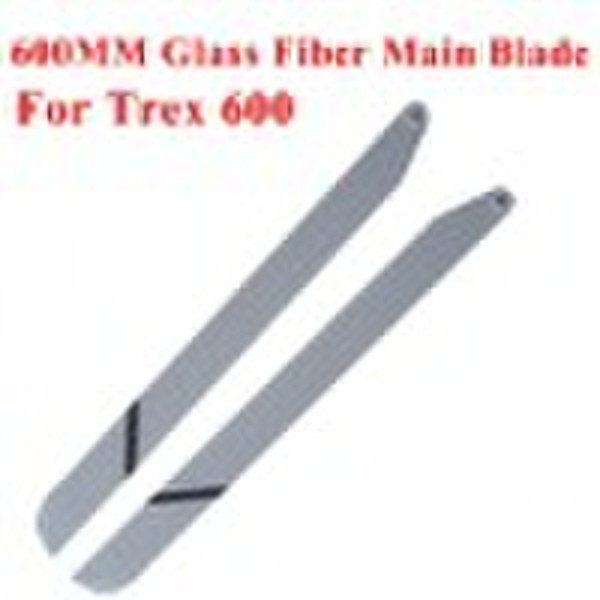 600mm Super-Glasfaser-Hauptblatt für Trex 600