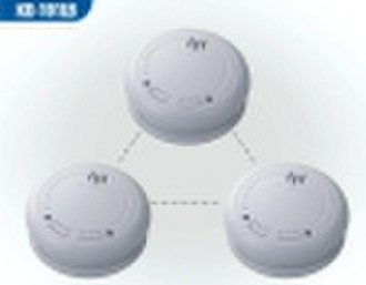 Inter-connected(wireless online) smoke alarm with