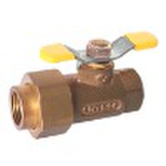 Single Union End Bronze Ball Valve with Tee Handle