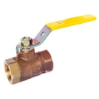 Bronze ball valve threaded