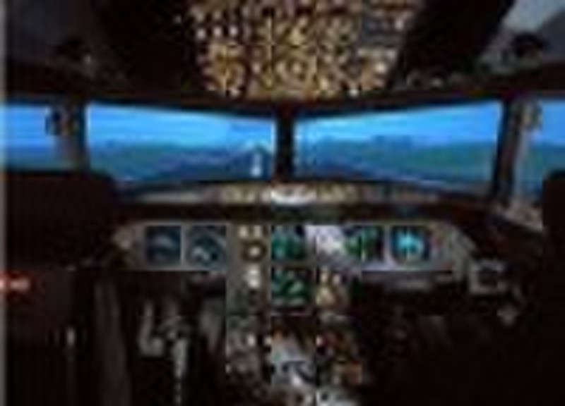 Проекционный экран для Flight Simulation