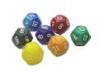 12sided marble dice