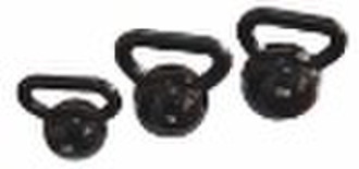 rubber coated kettlebell