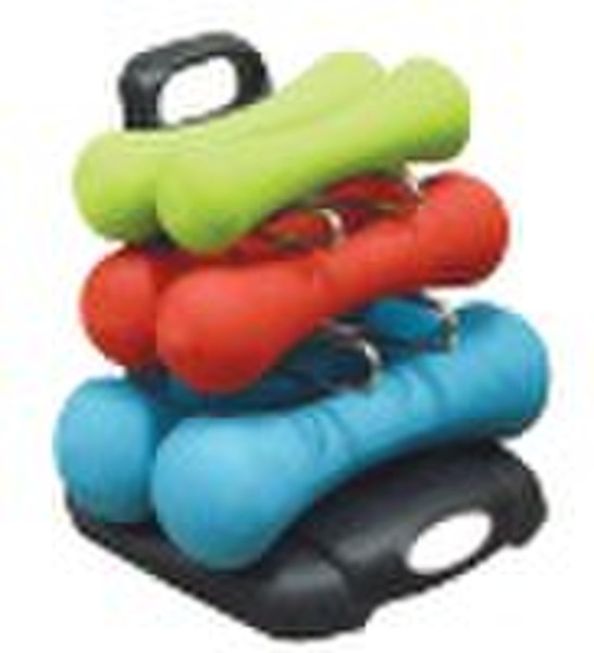 20lb/32lb boned neoprene dumbbell set