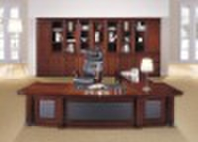 Wooden office executive desk