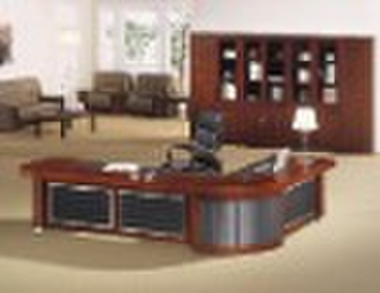 Wooden office executive desk