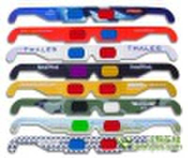 High quality Red,blue 3D glasses