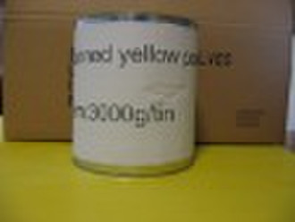Canned yellow peach halves