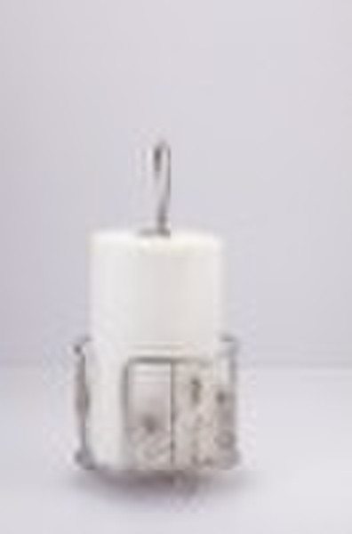 Paper Towel Holder - Flowers