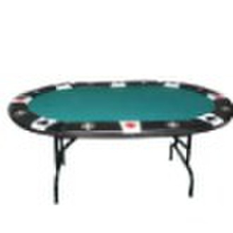Casino Poker Table With Metal Foldable Legs