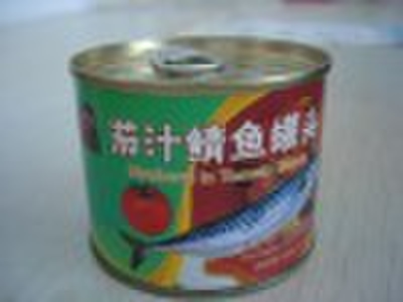 canned mackerel in tomato sauce