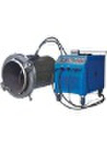 hydraulic cutting and bevelling machine for pipe