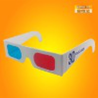 Disposable paper 3D glasses