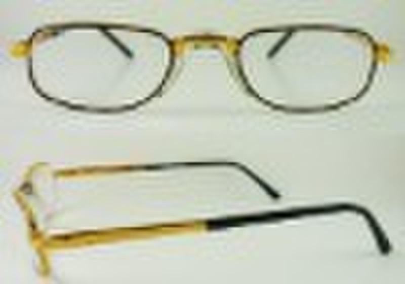 Designer metal reading glasses