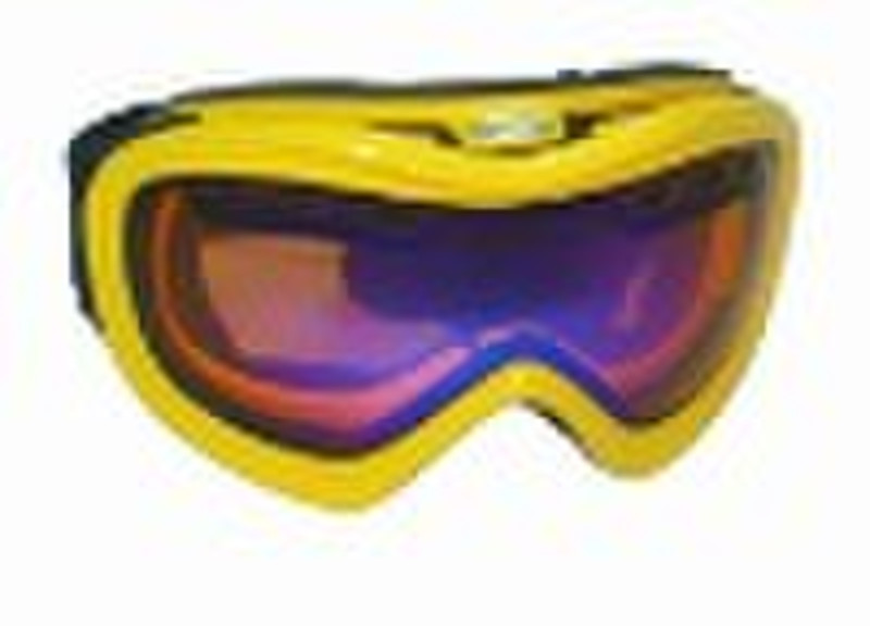 Ski goggles  with double lens