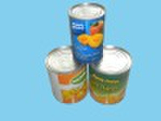 canned  yellow peach