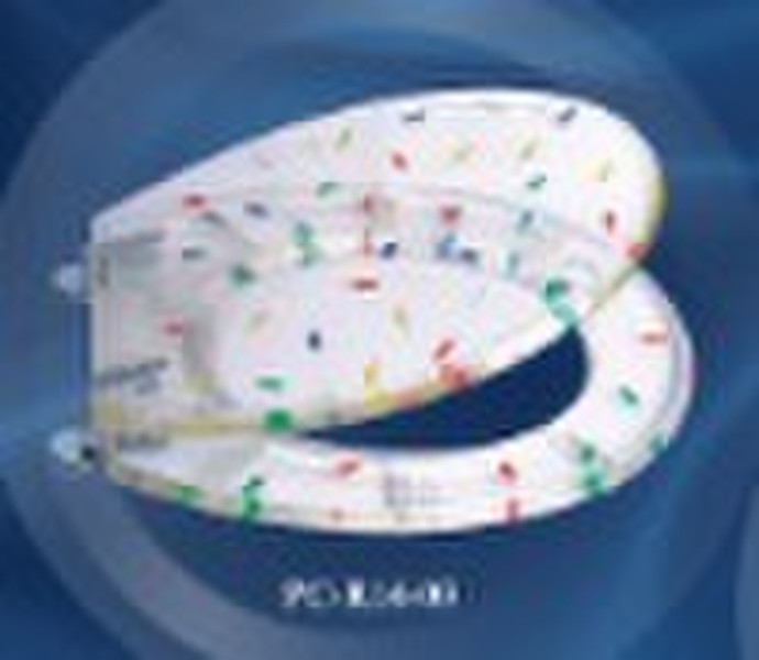 POLYRESIN TOILET SEAT