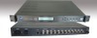 Telecommunication TS multiplexer with 8 channels i