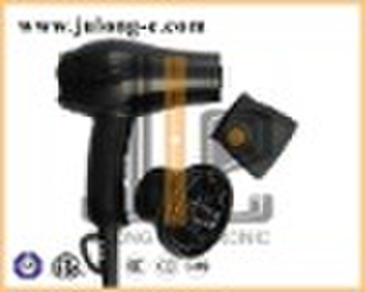 mini hair dryer with diffuser and concentrator