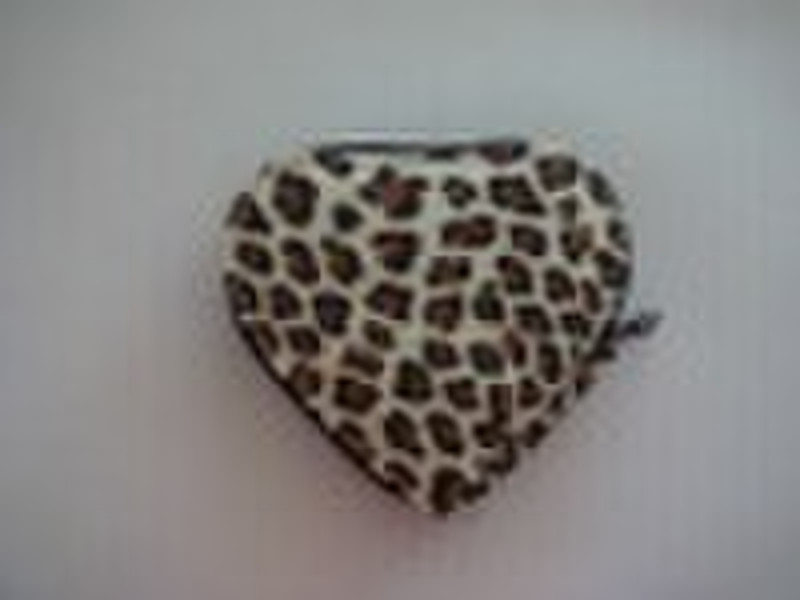 PU heart shape coin purse