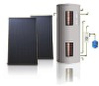 Flache Solarwarmwasserbereiter