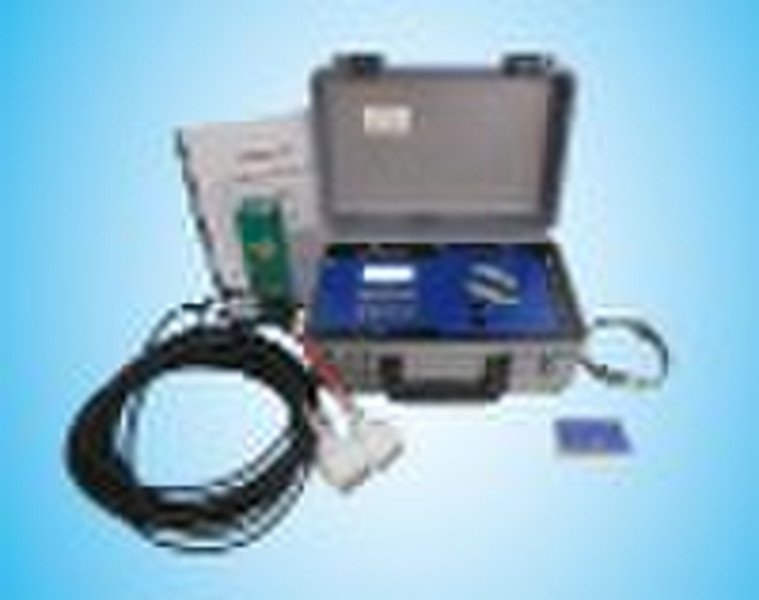 Portable ultrasonic flow meter