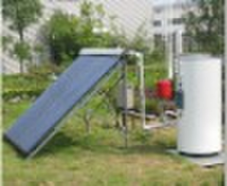 Split pressurized solar water heater