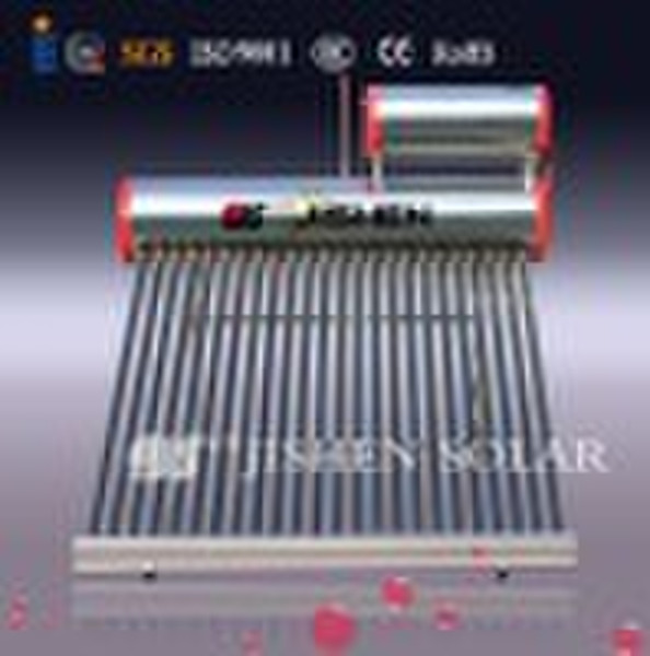 CE non pressure solar water heater