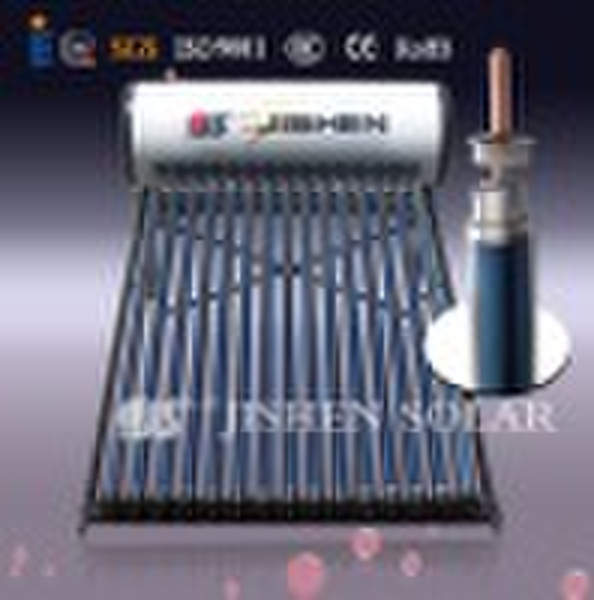 CE compact pressurized solar water heater