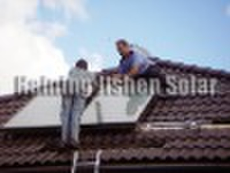 Split Flat plate solar water heater