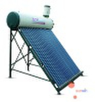 Solar Water Heater with Copper Coil as Heat Exchan