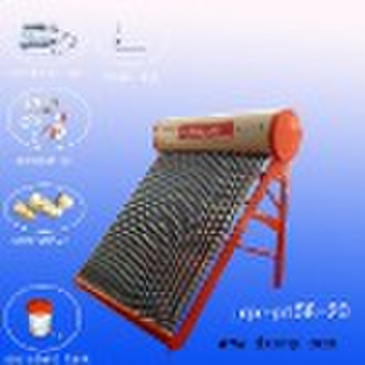 integrated unpressurized solar water heater