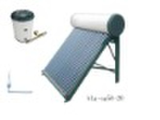 integrated unpressurized solar water heater